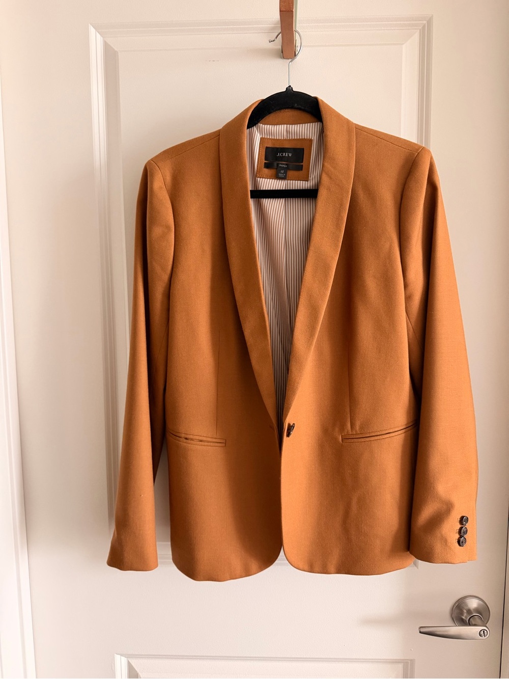 J. Crew Women's Parke Blazer in Camel